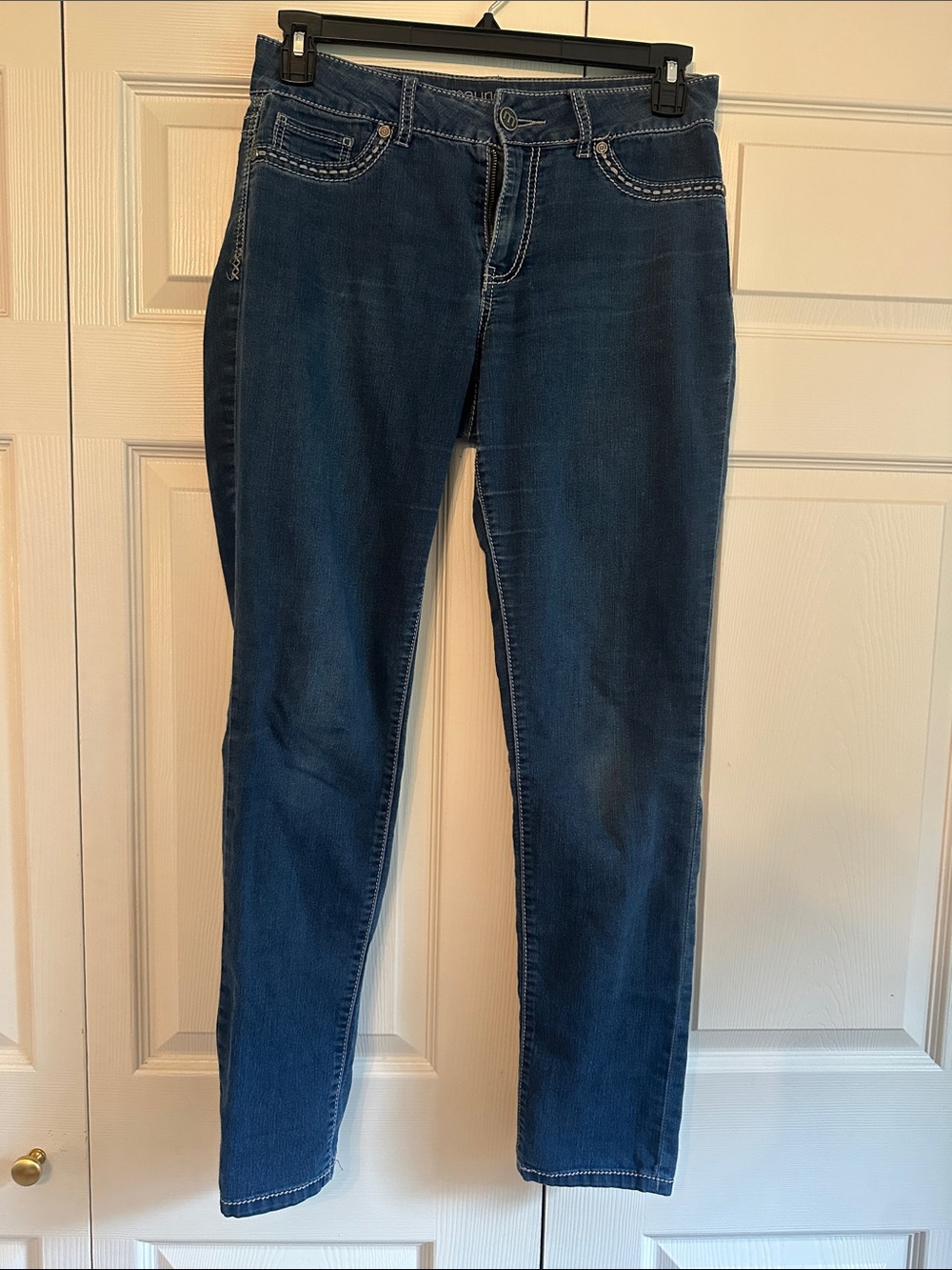 Maurices Dark Blue Women's High-Rise Jeggings